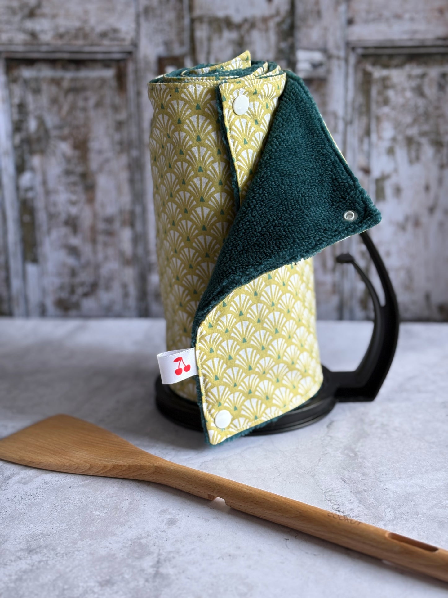 Essuie-tout lavable ton froid