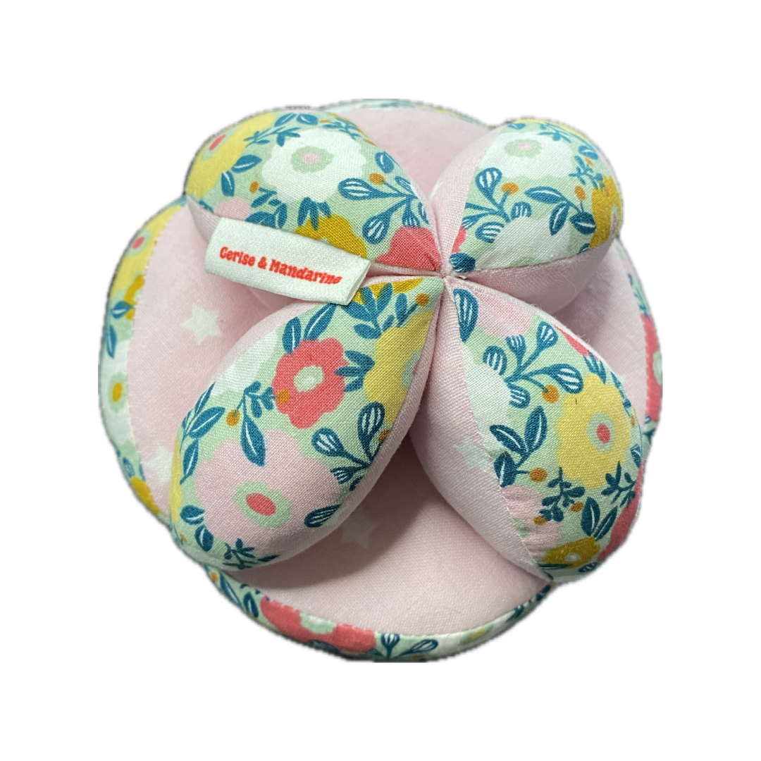 Balle de préhension rose