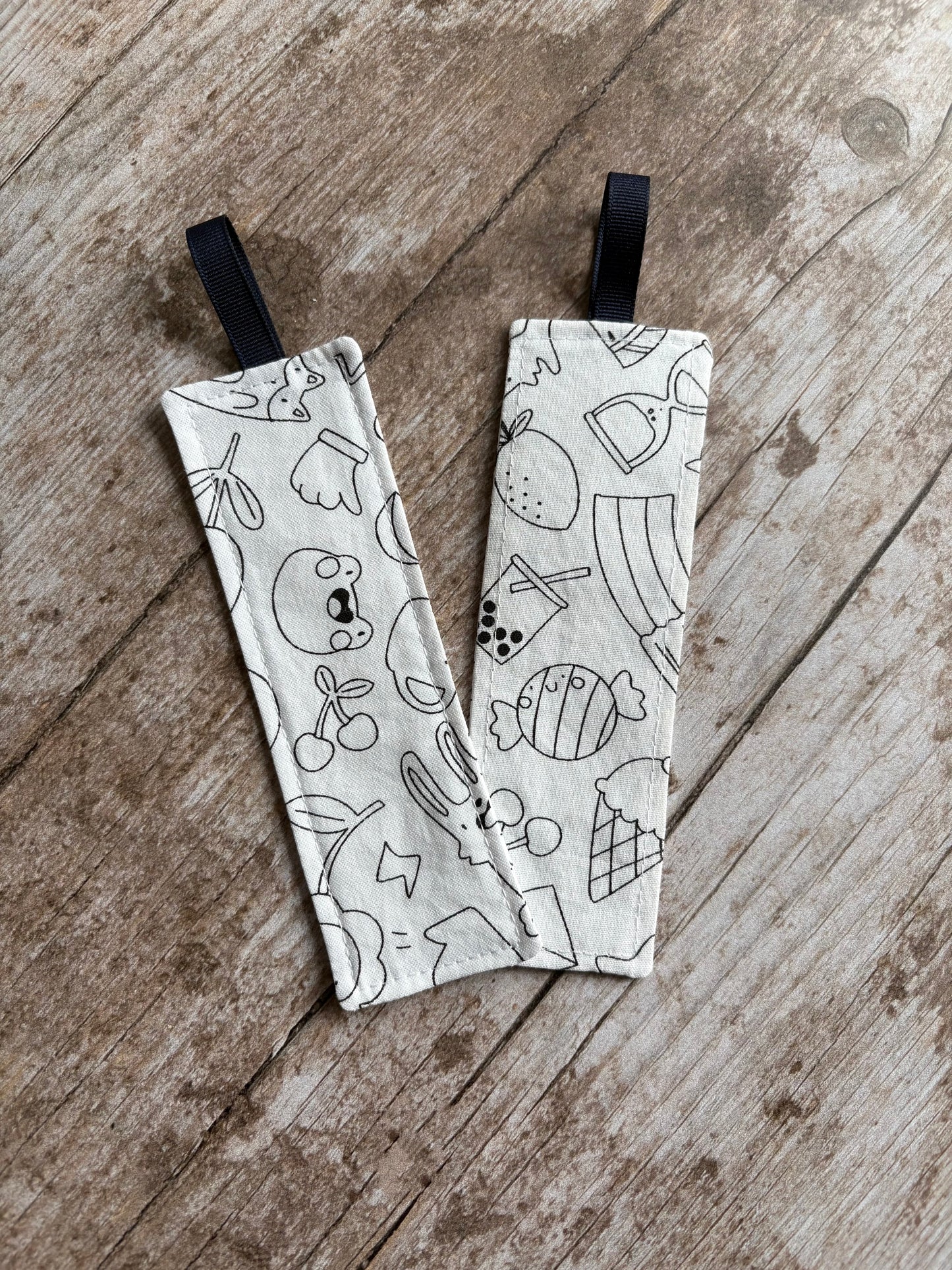 Marque page à colorier