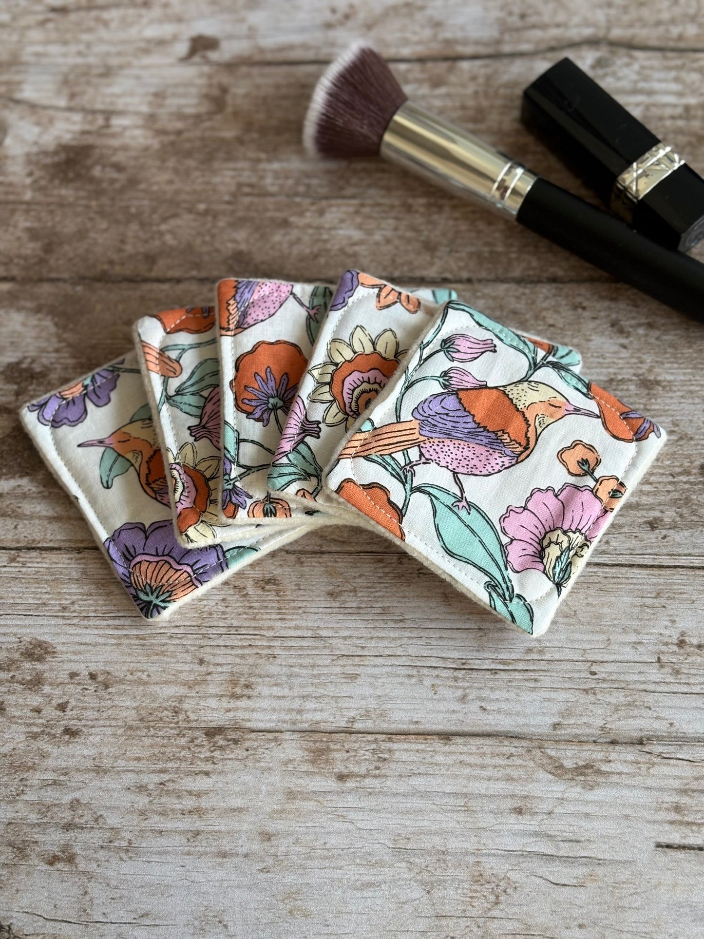 Lot de 5 cotons démaquillants