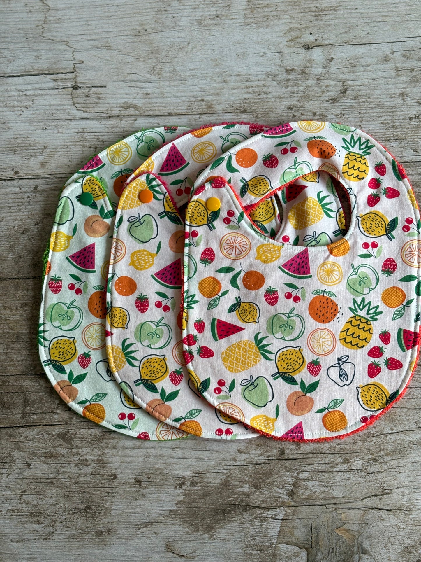 Lot 3 bavoirs 6/12 mois