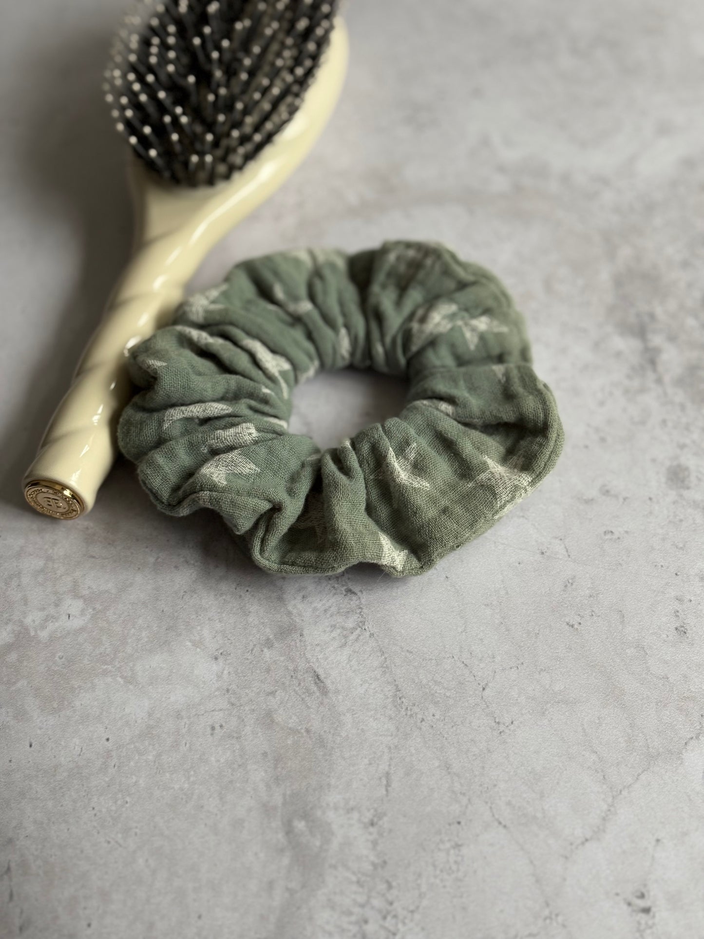 Chouchou double gaze de coton