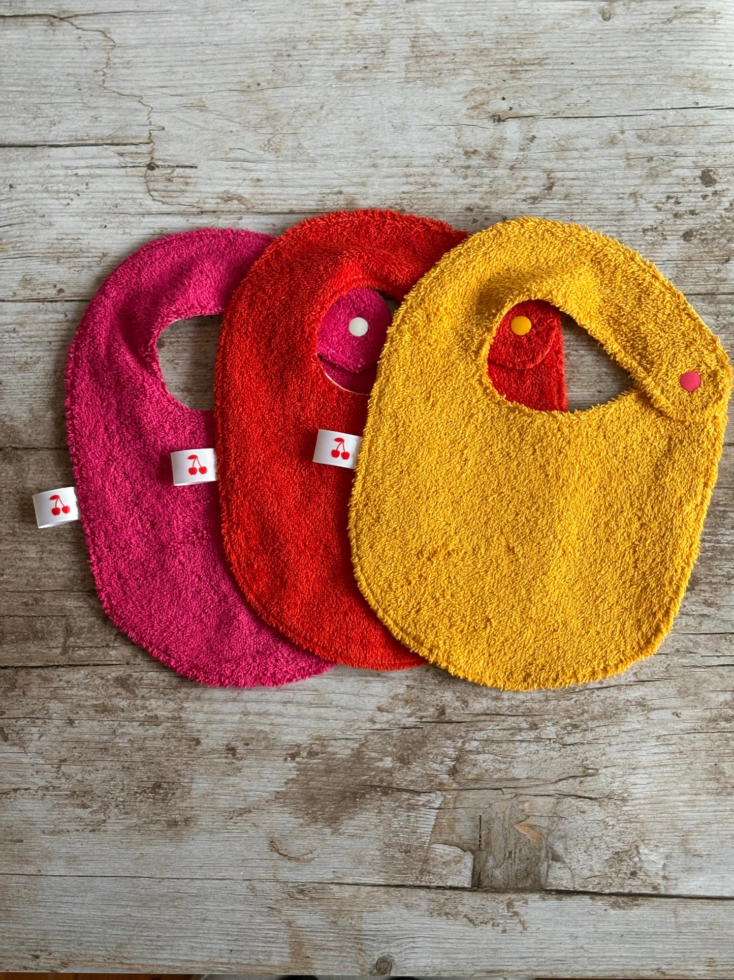 Lot 3 bavoirs 6/12 mois