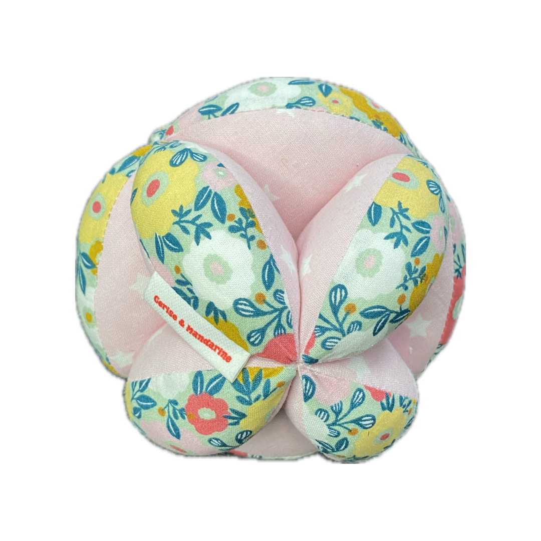 Balle de préhension rose