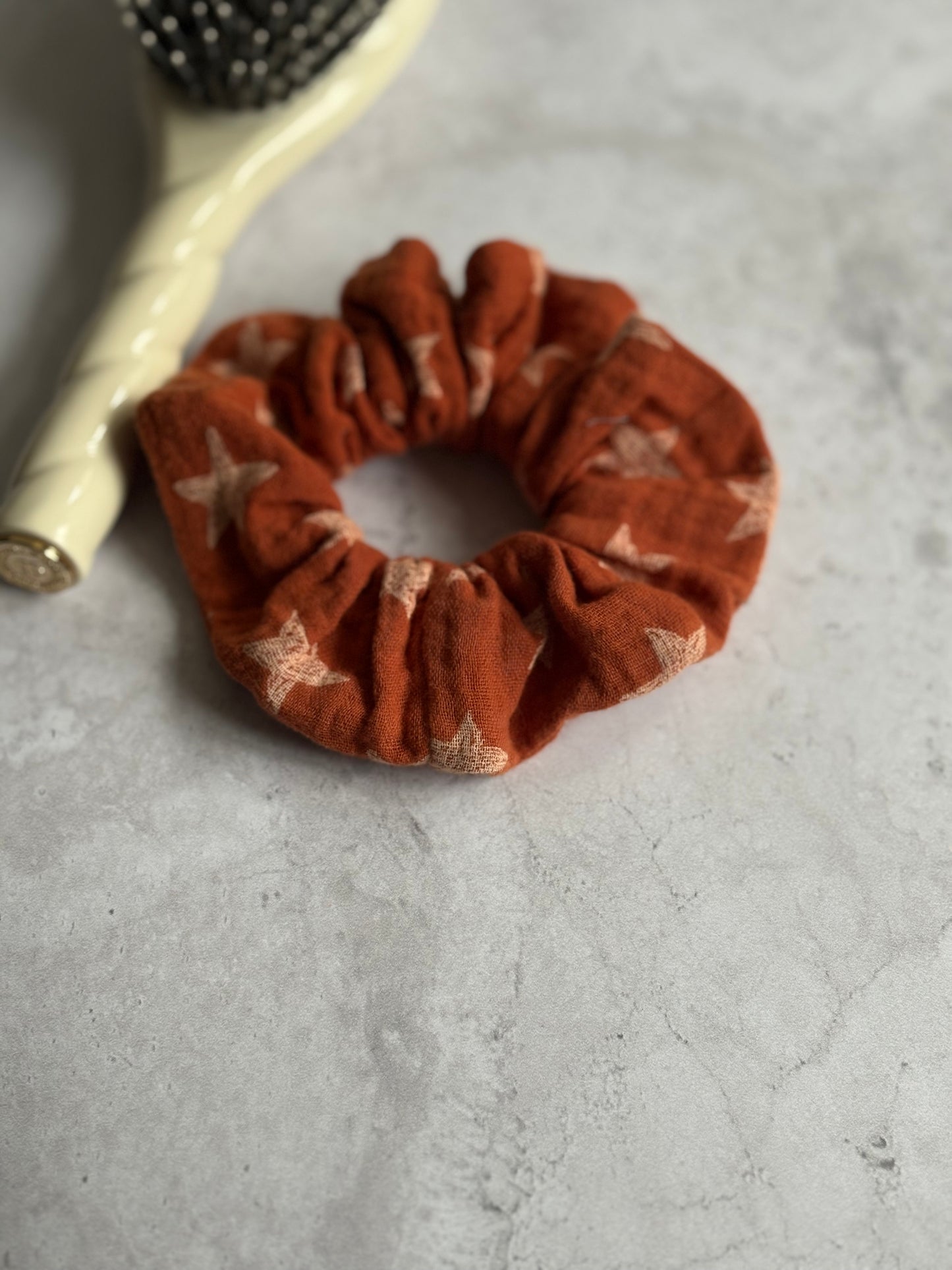 Chouchou double gaze de coton